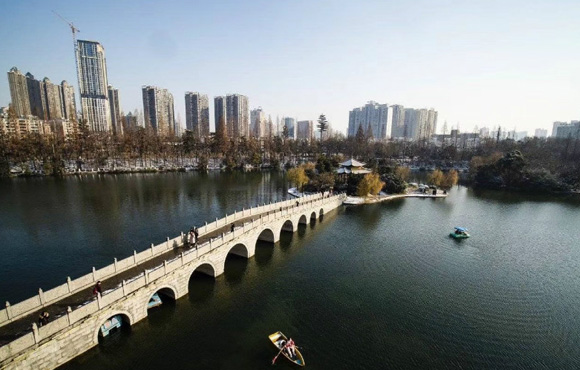 合肥市逍遙津、杏花公園水環(huán)境治理工程順利通過(guò)竣工驗(yàn)收